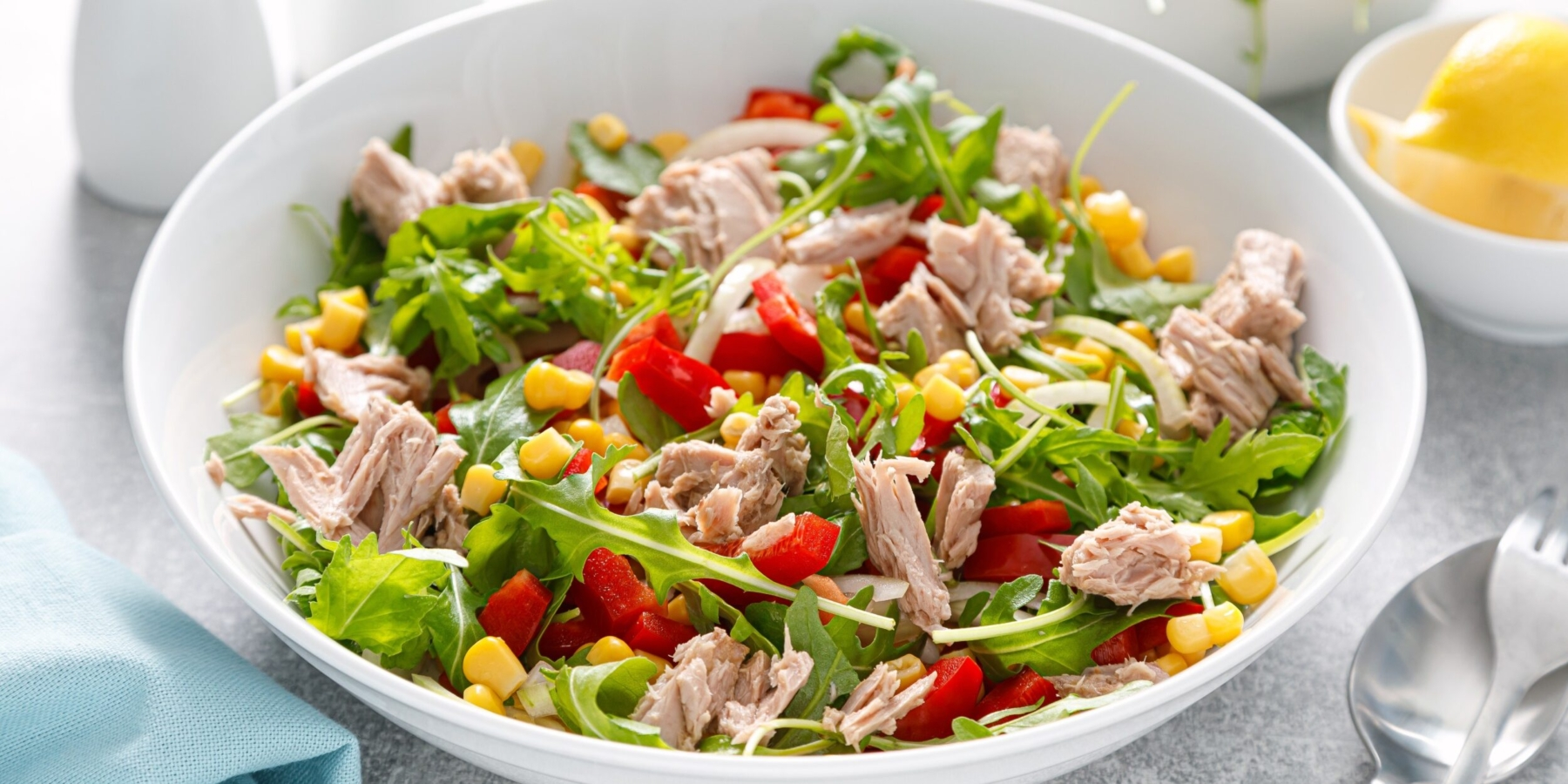 Тунец с овощами — фото